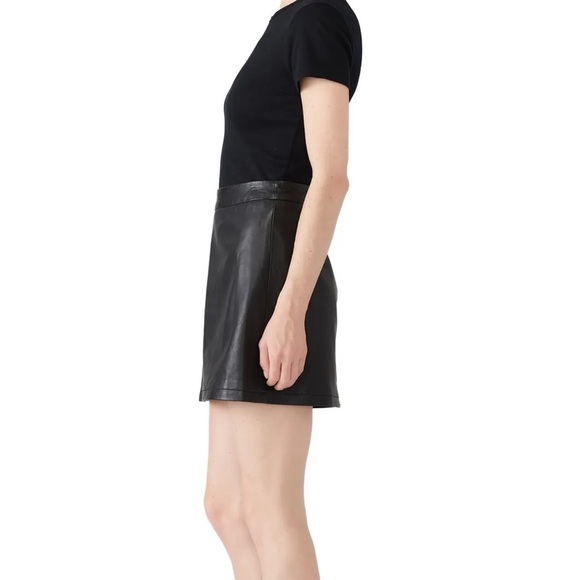 CUPCAKES AND CASHMERE | 100% Leather Skirt - Picture 3 of 16